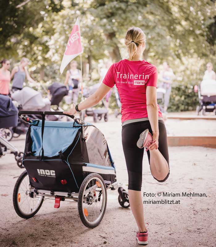 Zurück zur Sportroutine trotz beziehungsweise mit Baby