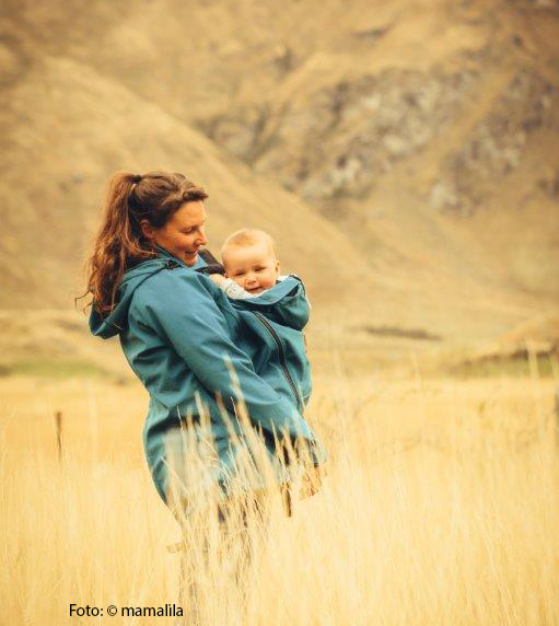Gut geschützt nach draußen: mamalila Tragejacke oder Tragecover?